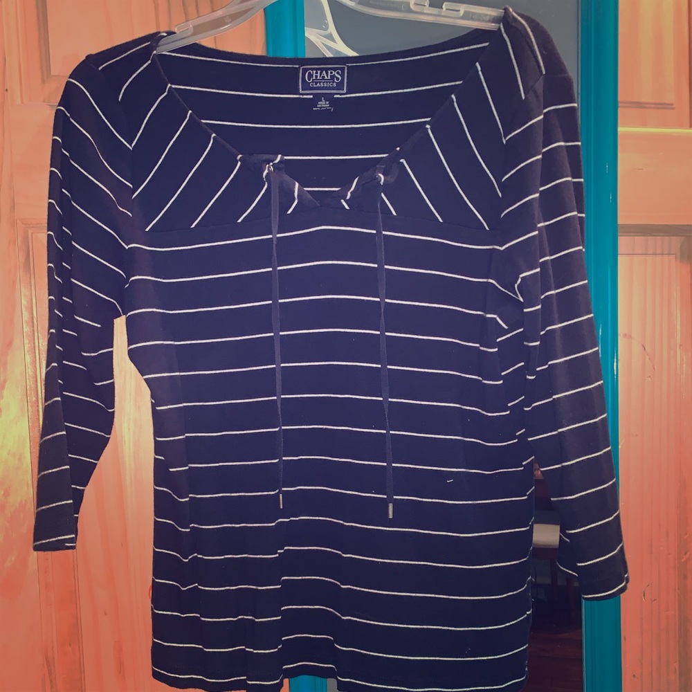 Chaps classic stripped shirt!